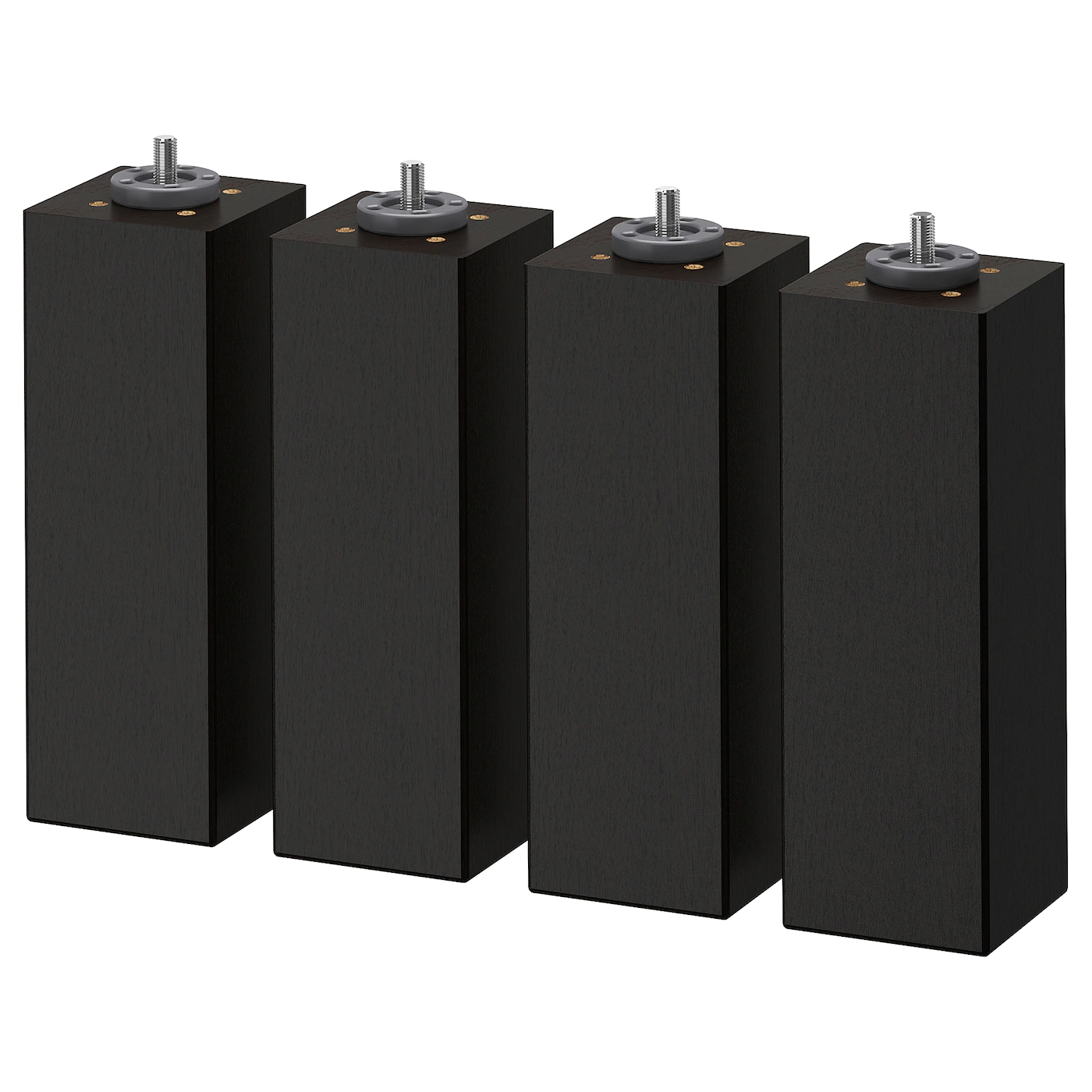 IKEA BRENNÅSEN Leg Black Stained 7 7/8 "