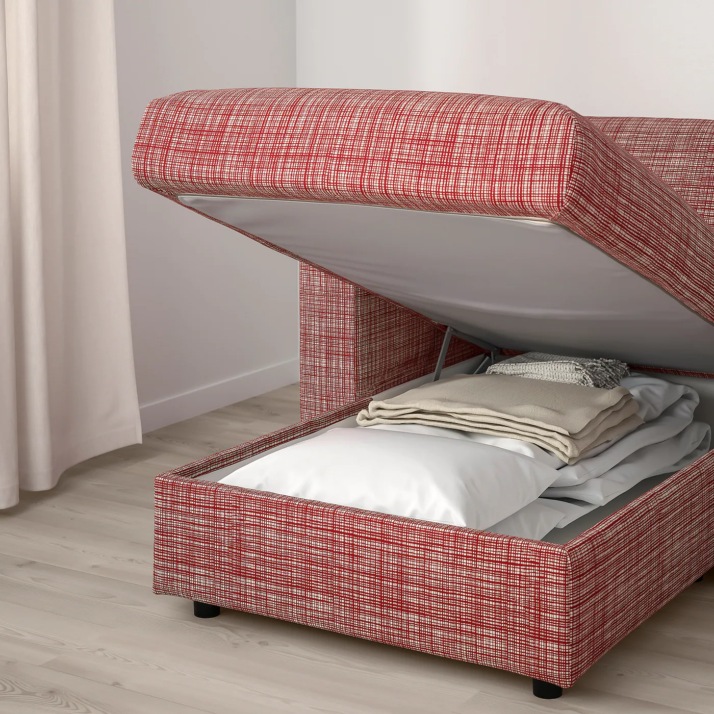 IKEA FINNALA Sleeper Sofa With Chaise/Dalstorp Multicolor - Image 5