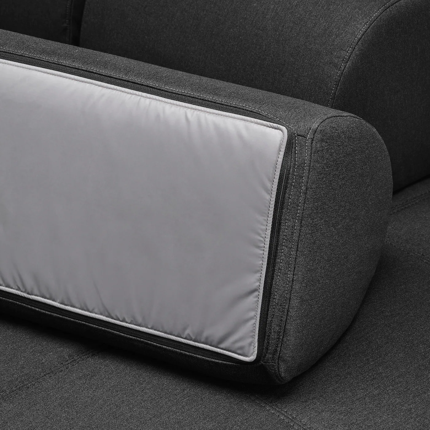 IKEA FLOTTEBO Sleeper Sofa Vissle Dark Gray 47 1/4 " - Image 9