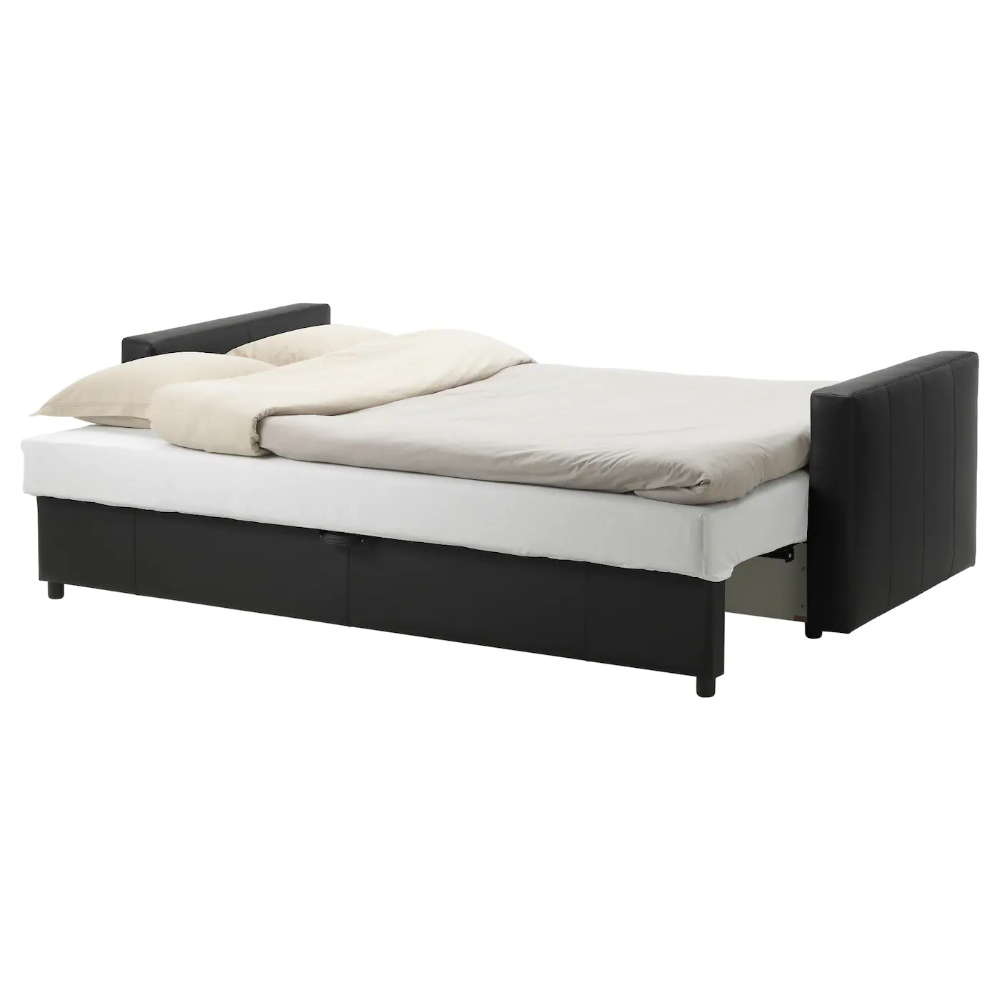 IKEA FRIHETEN Sleeper Sofa Bomstad Black - Image 4
