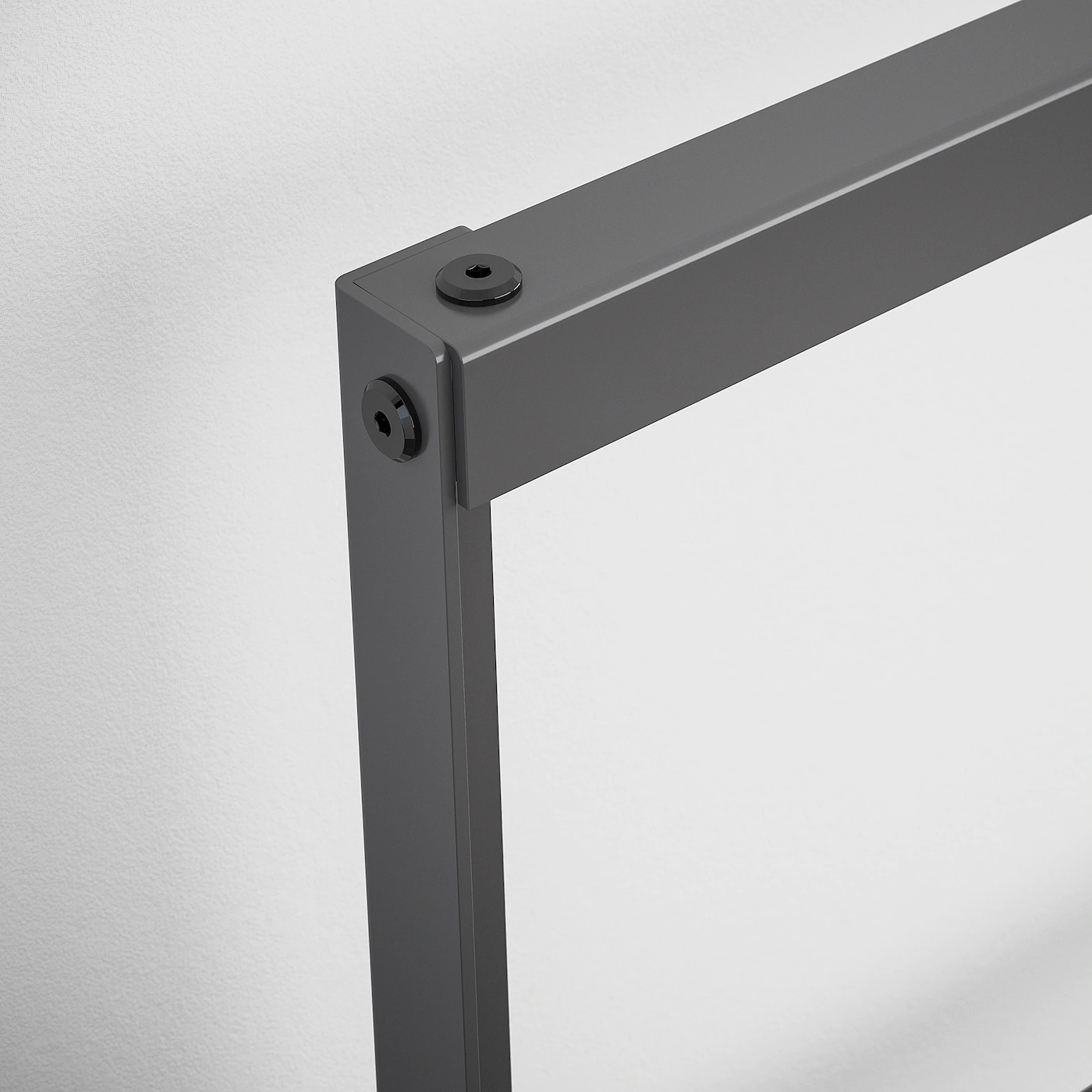 IKEA GRIMSBU Bed Frame Gray/Luröy Queen - Image 4