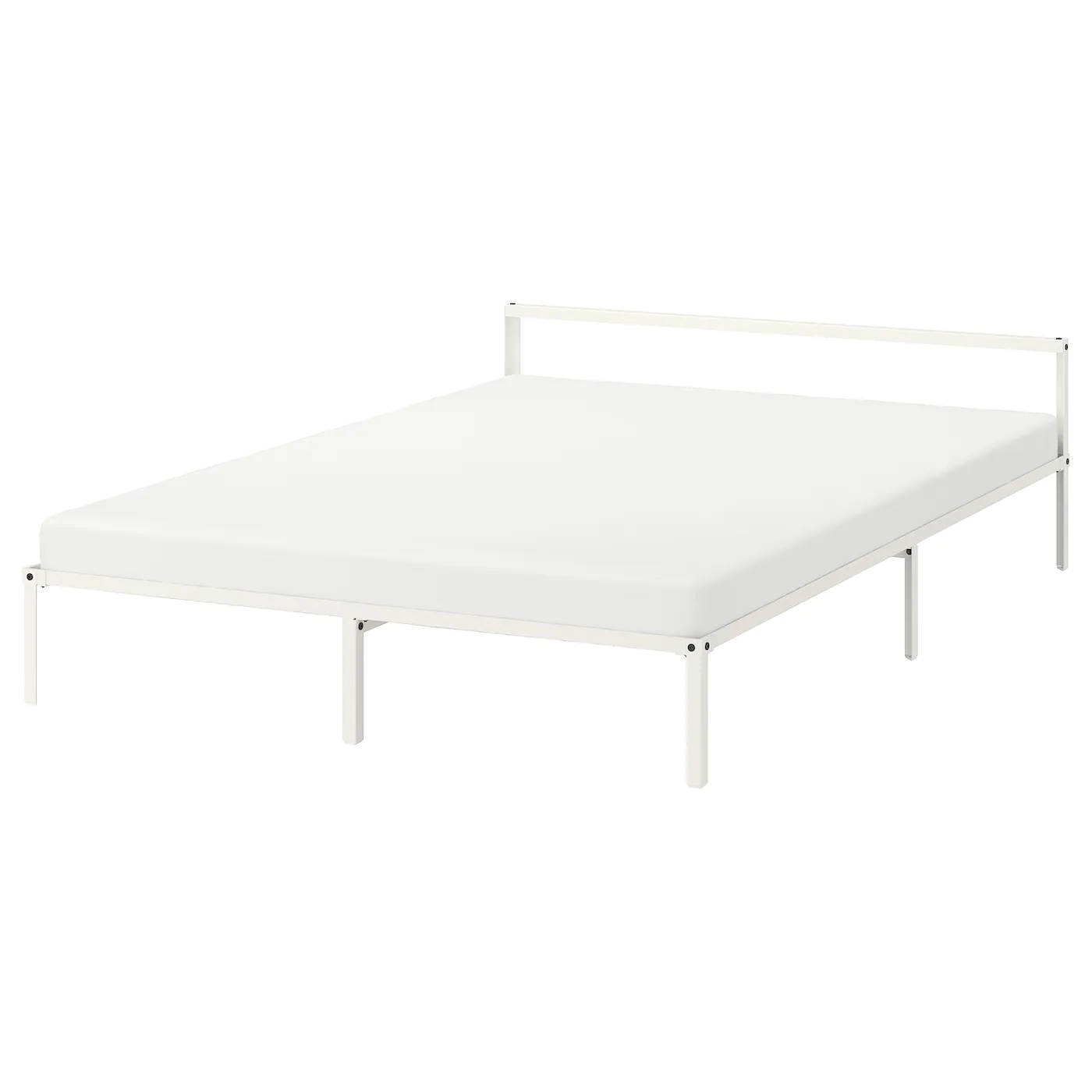 IKEA GRIMSBU Bed Frame Gray/Luröy Queen - Image 6