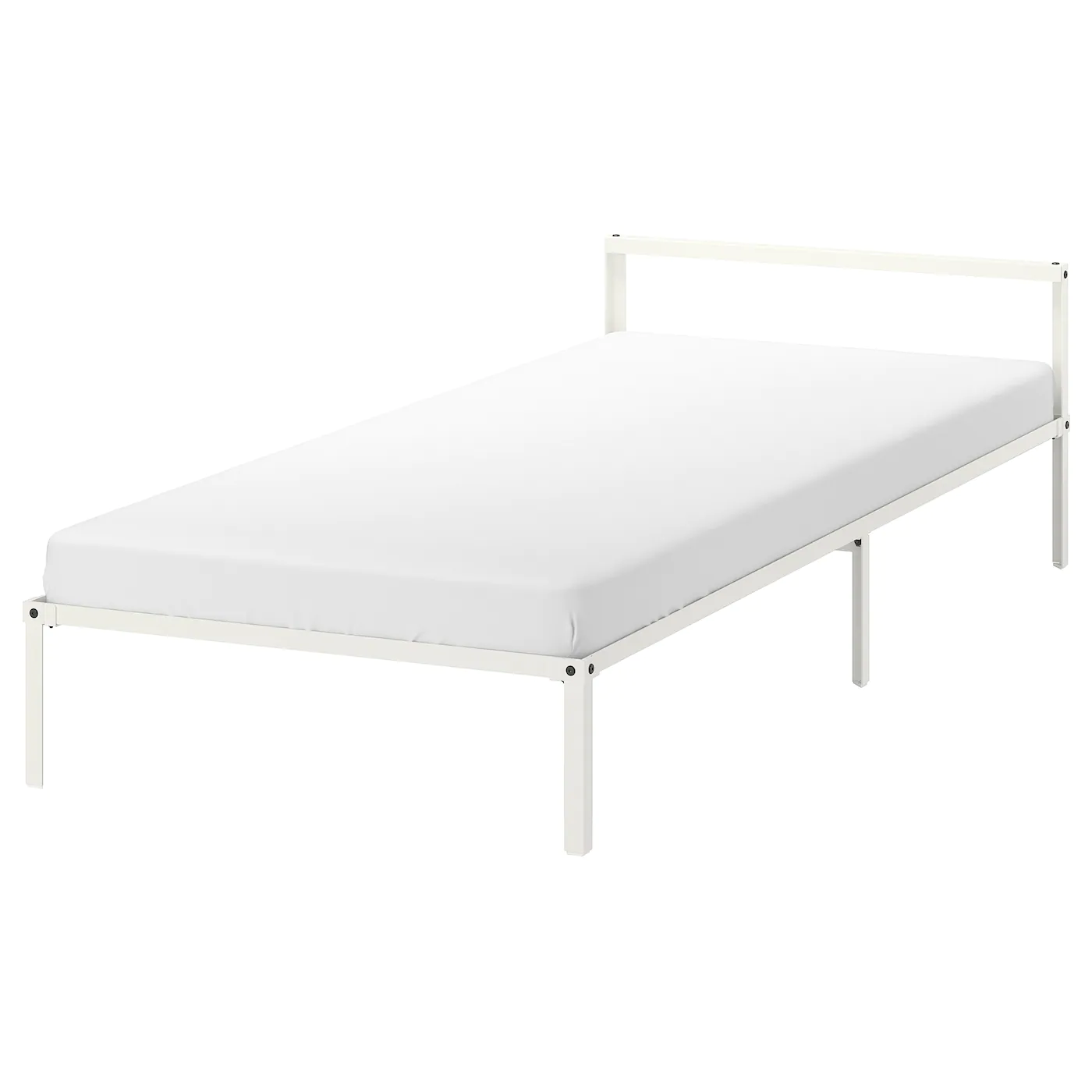 IKEA GRIMSBU Bed Frame White/Luröy Twin