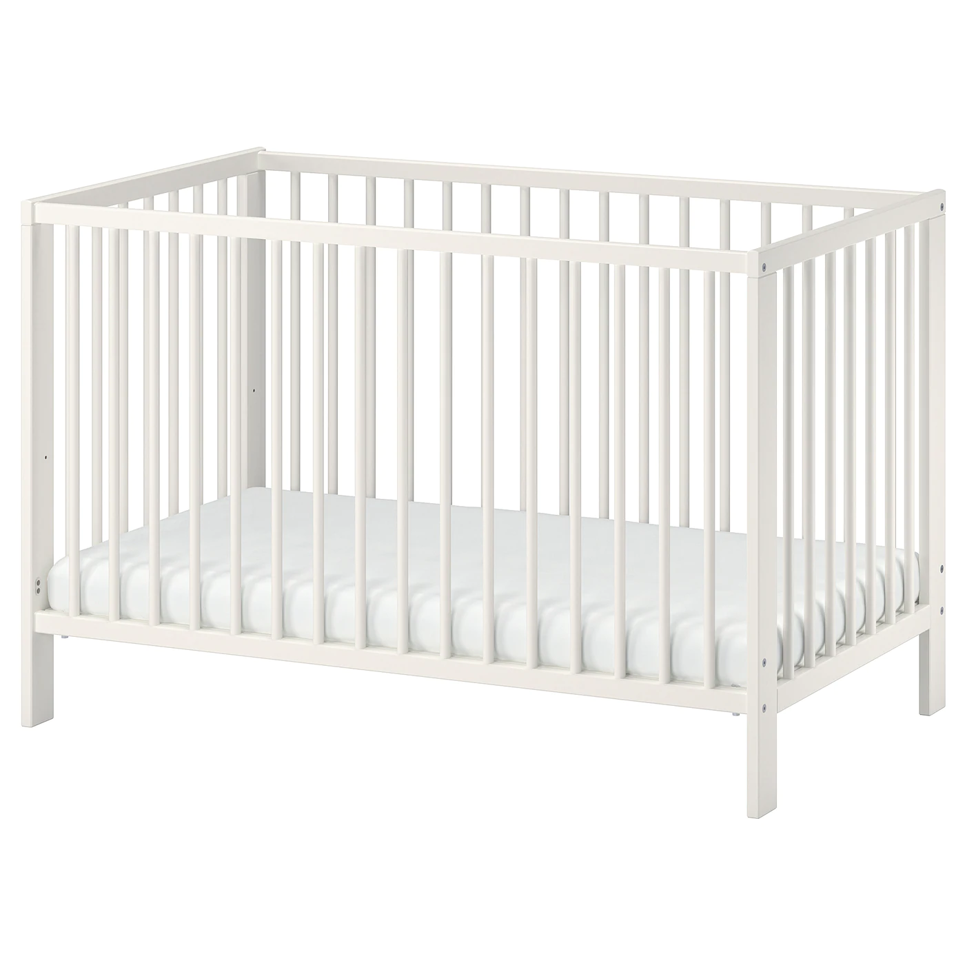 IKEA GULLIVER Crib White 27 1/2x52 "