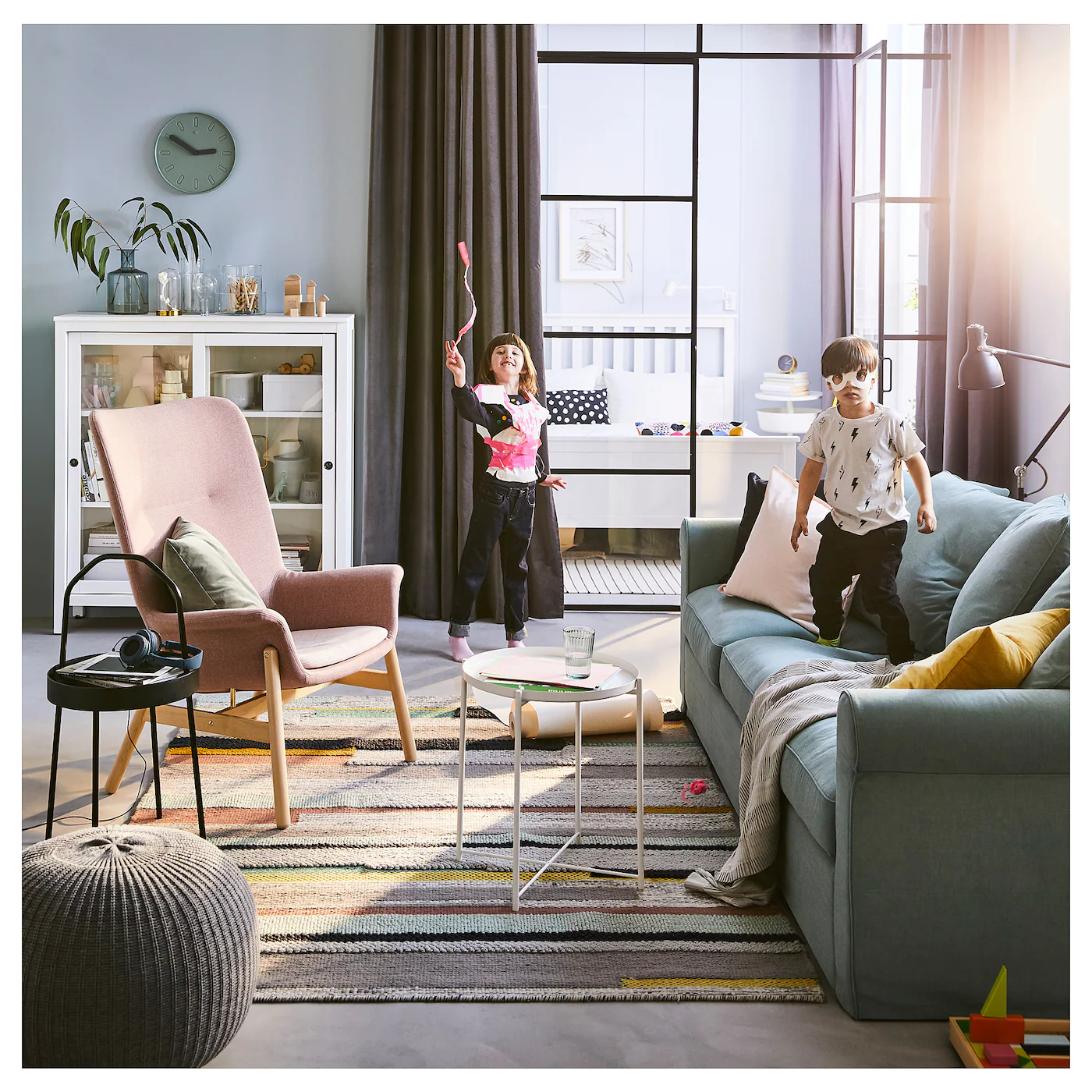 IKEA HÄRLANDA Sleeper Sofa Ljungen Light Green - Image 6