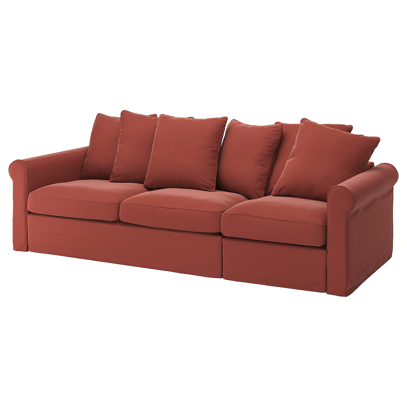 IKEA HÄRLANDA Sleeper Sofa Ljungen Light Red