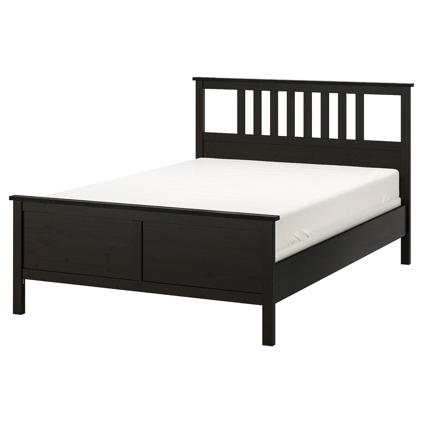 IKEA HEMNES Bed Frame Blackbrown/Espevär Full