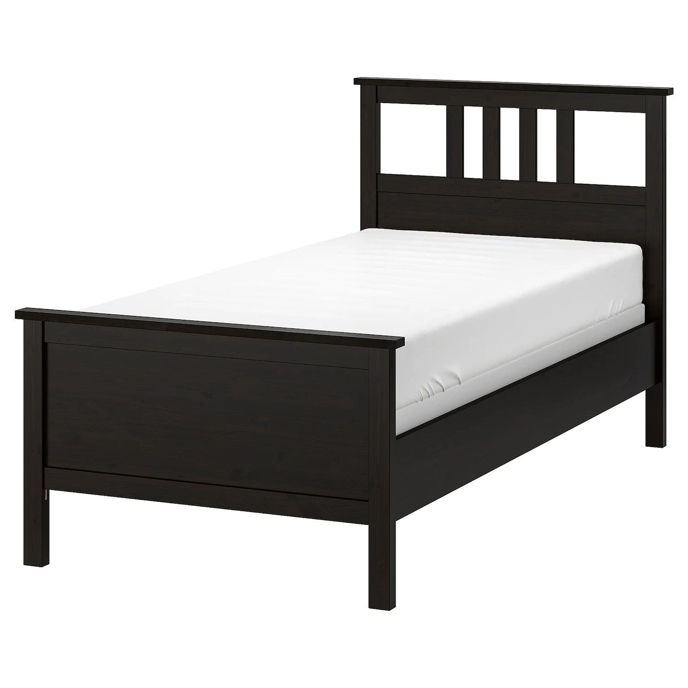 IKEA HEMNES Bed Frame Blackbrown/Espevär Twin