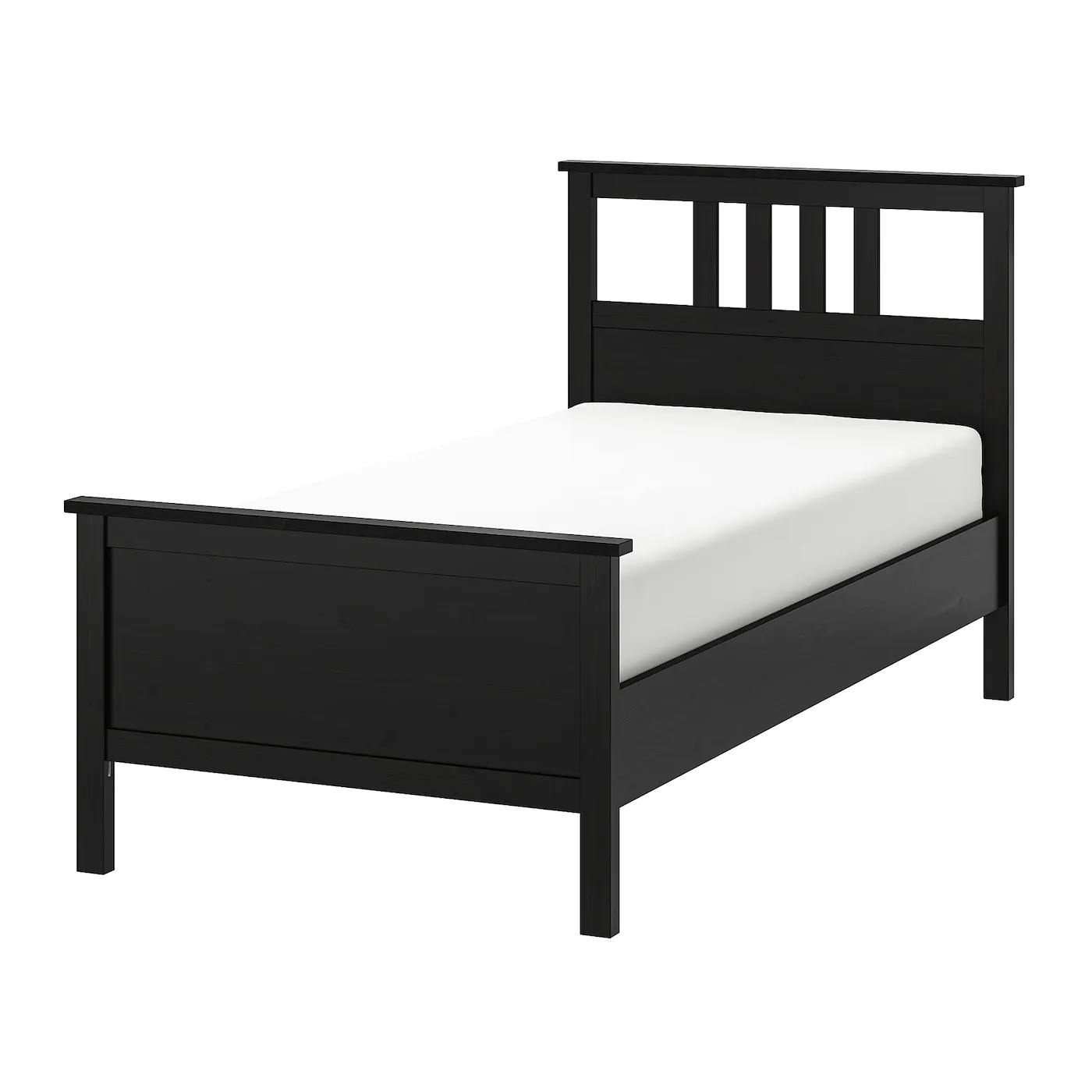 IKEA HEMNES Bed Frame Blackbrown/Luröy Twin