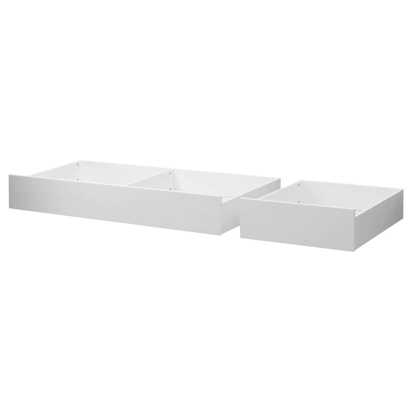 IKEA HEMNES Underbed Storage Box, Set Of 2 White Stain Twin/Full