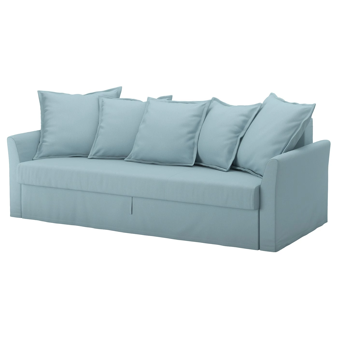 IKEA HOLMSUND Sleeper Sofa Orrsta Light Blue - Image 2