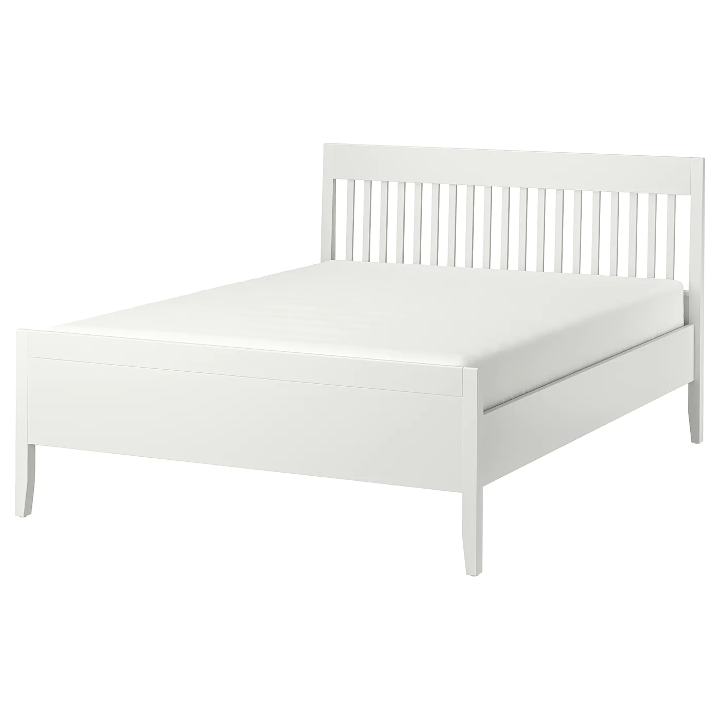IKEA IDANÄS Bed Frame White/Lönset Full/Double