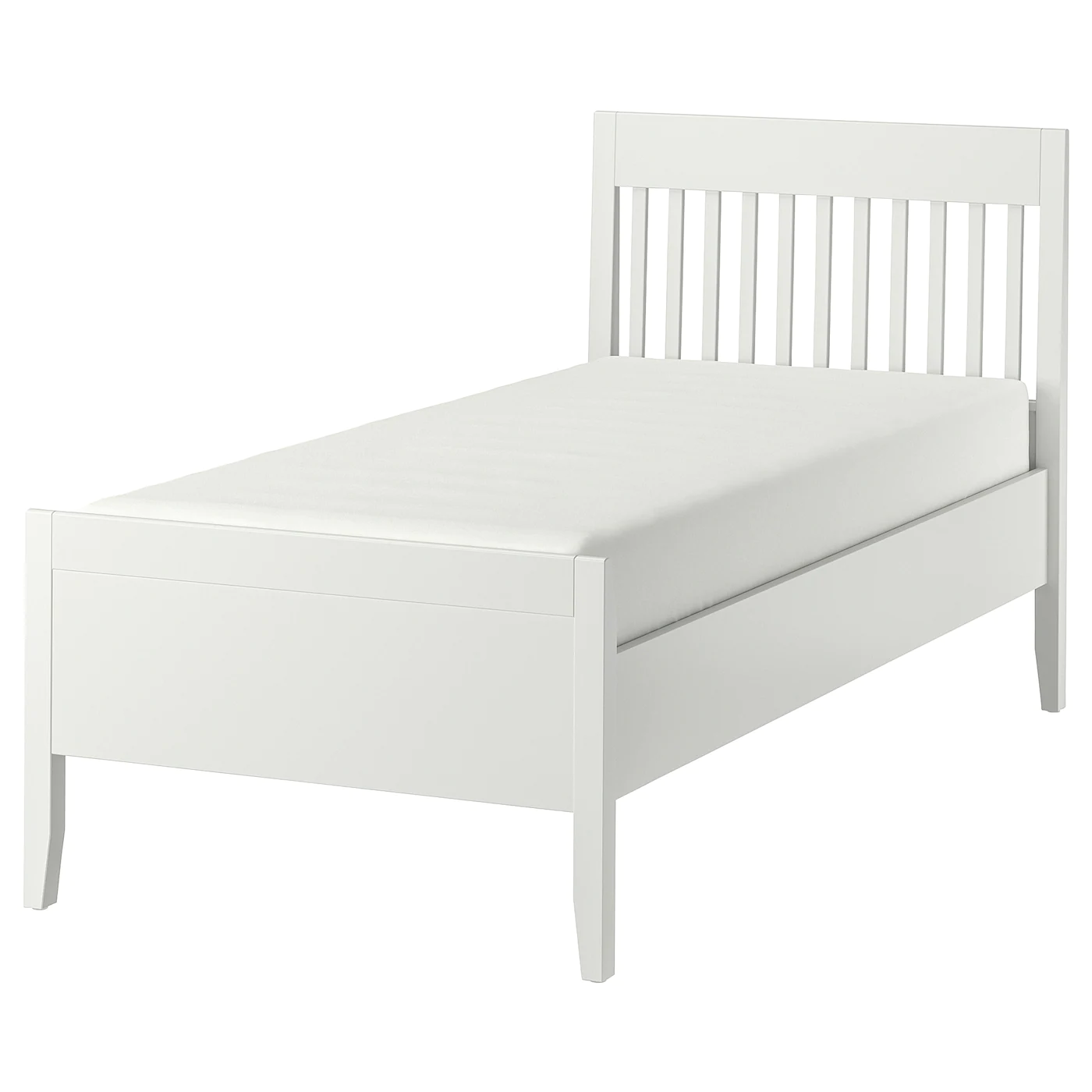 IKEA IDANÄS Bed Frame White/Luröy Twin
