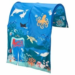 IKEA KURA Bed Tent Ocean Animals Pattern