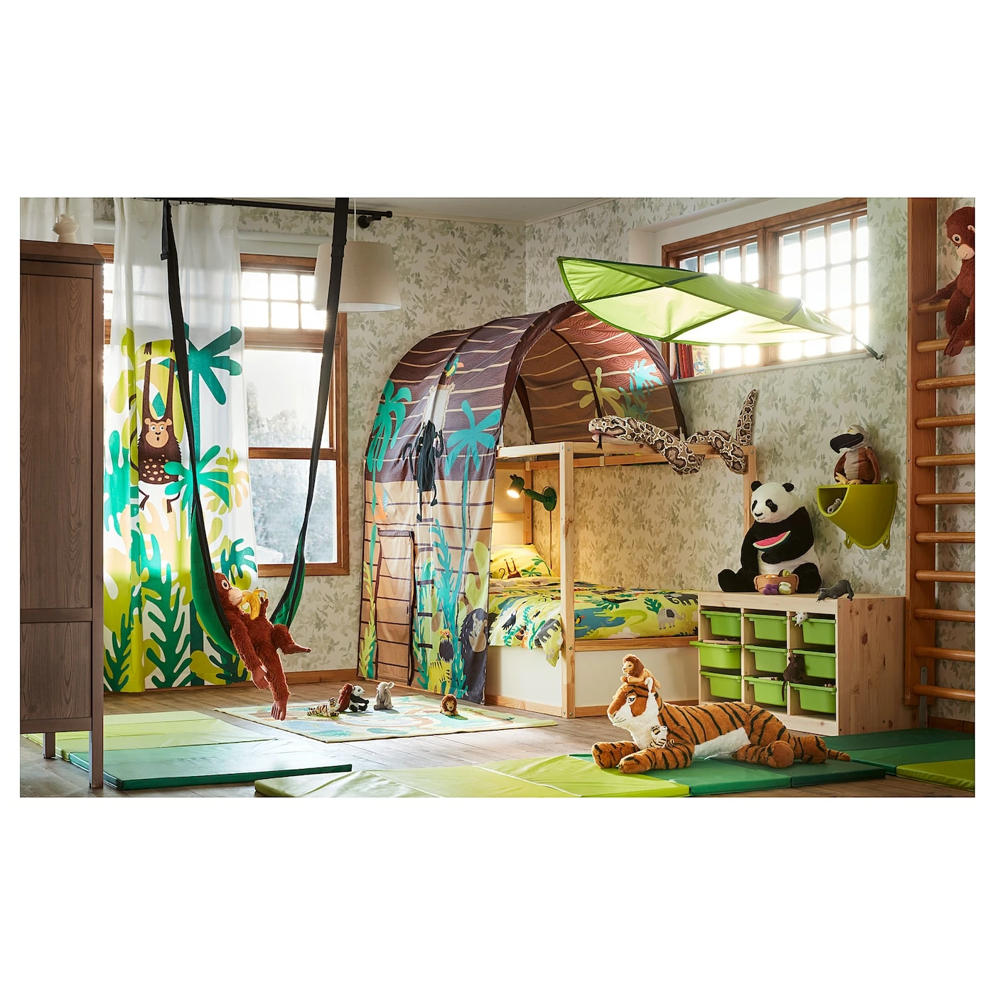 IKEA LÖVA Bed Canopy Green - Image 4