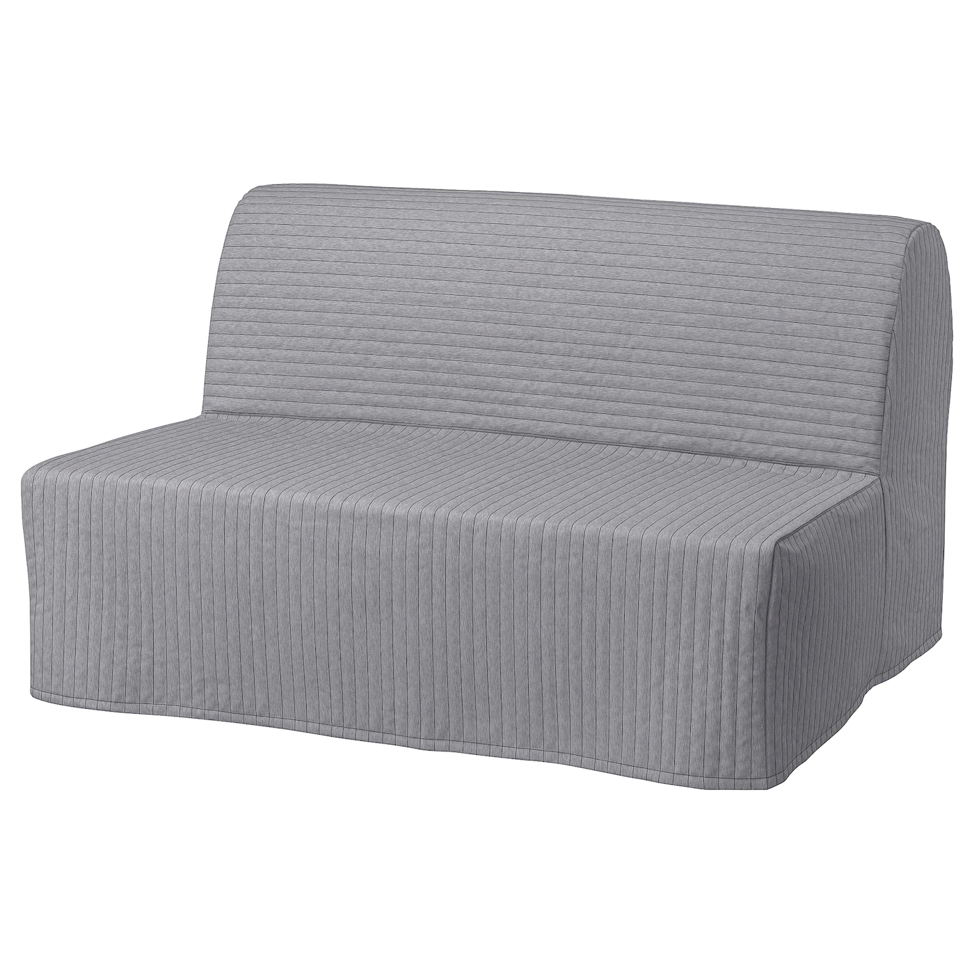 IKEA LYCKSELE LÖVÅS Sleeper Sofa Knisa Light Gray