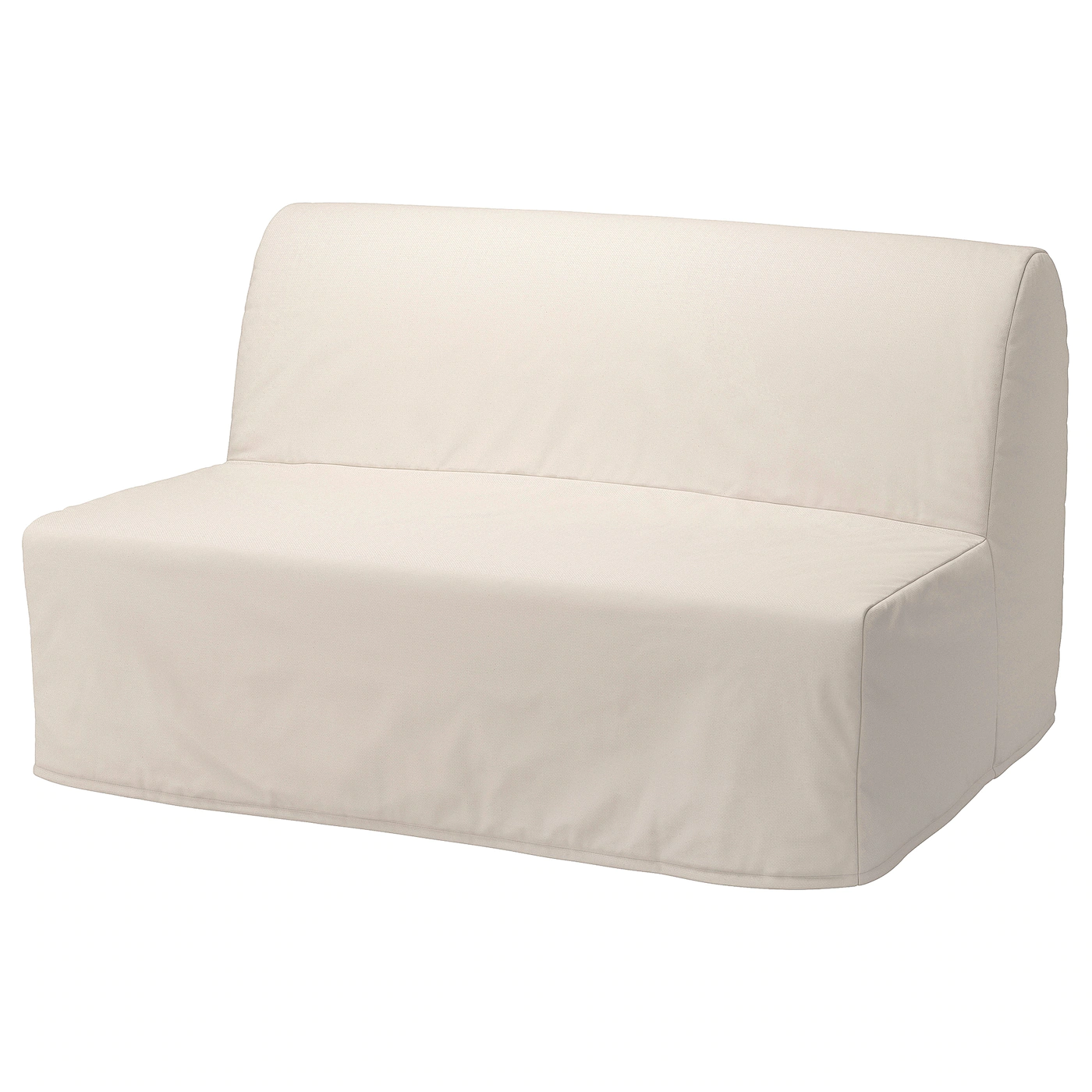 IKEA LYCKSELE LÖVÅS Sleeper Sofa Ransta Natural