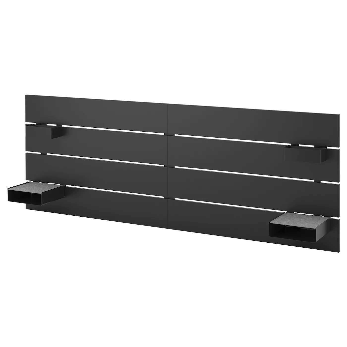 IKEA NORDLI Headboard Anthracite 55 1/8/63 "