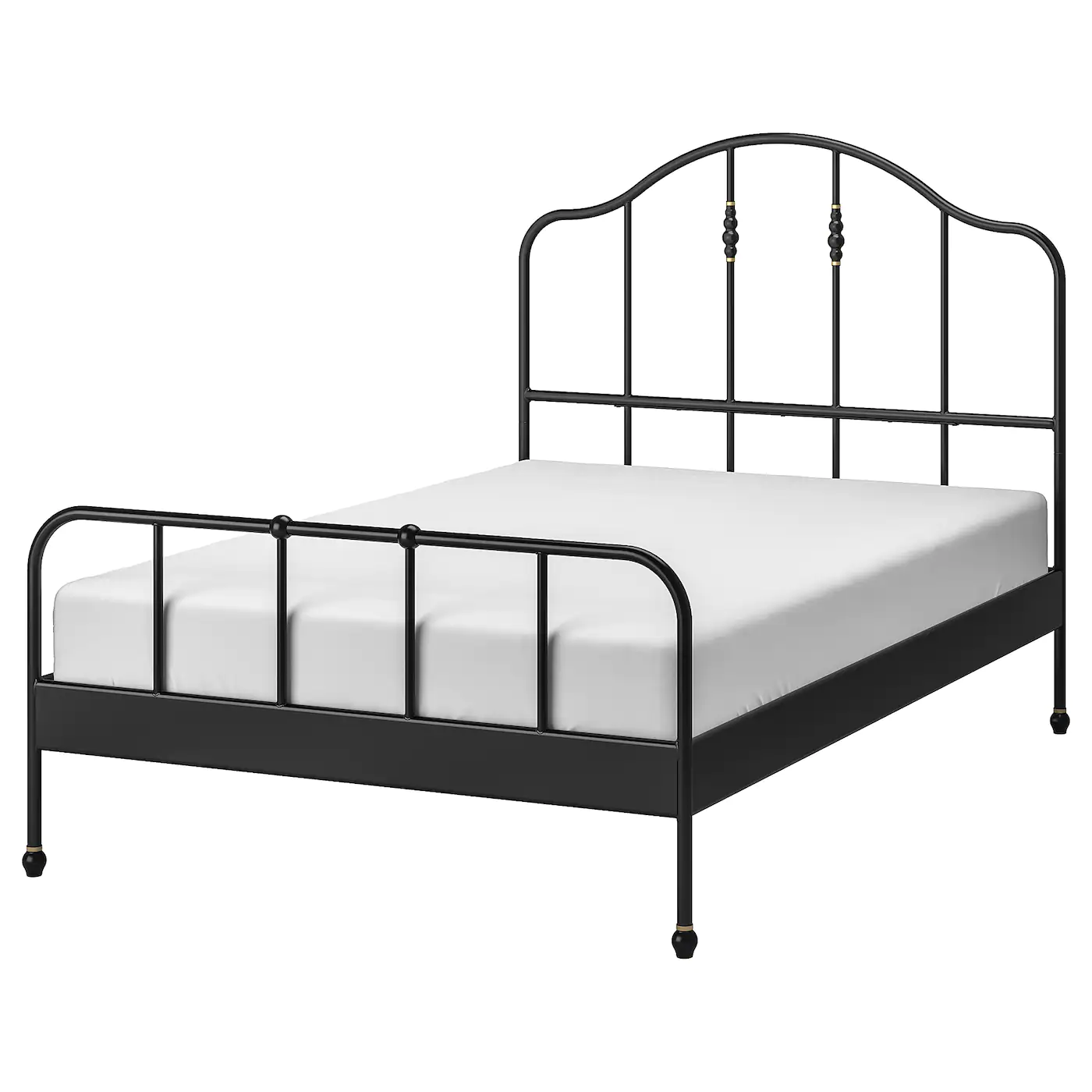 IKEA SAGSTUA Bed Frame Black/Luröy Full