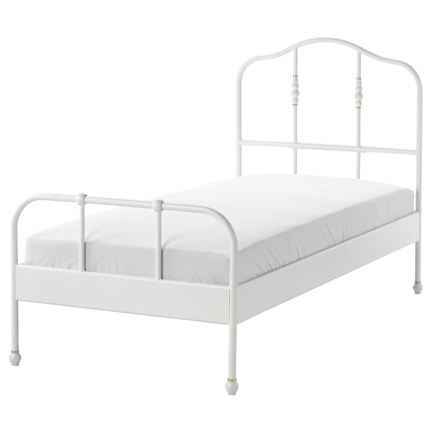 IKEA SAGSTUA Bed Frame White/Espevär Twin - Image 9