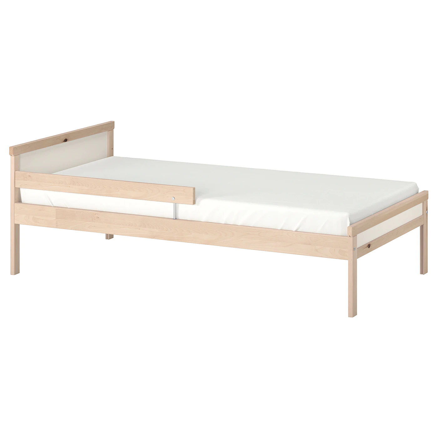 IKEA SNIGLAR Bed Frame With Slatted Bed Base Beech 27 1/2x63 "