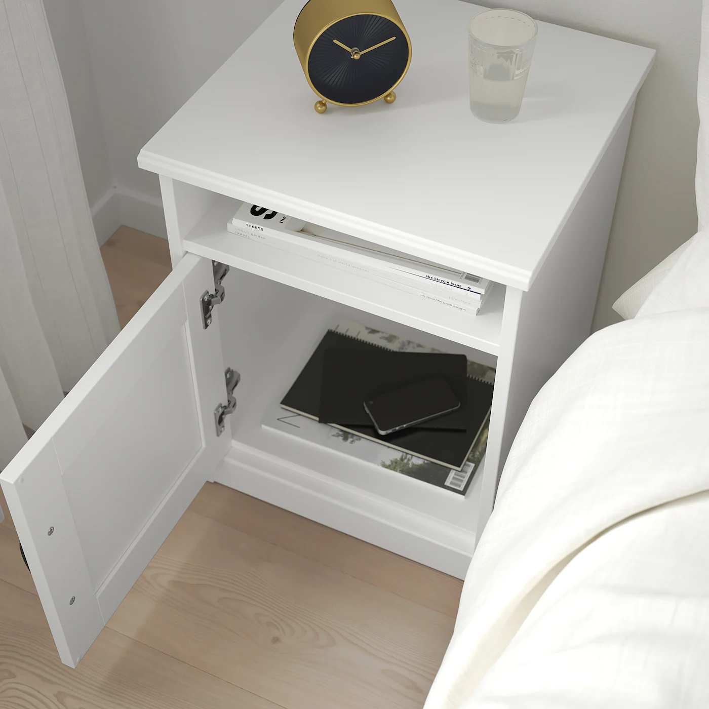 IKEA SONGESAND Bedroom Furniture, Set Of 5 White Queen - Image 5