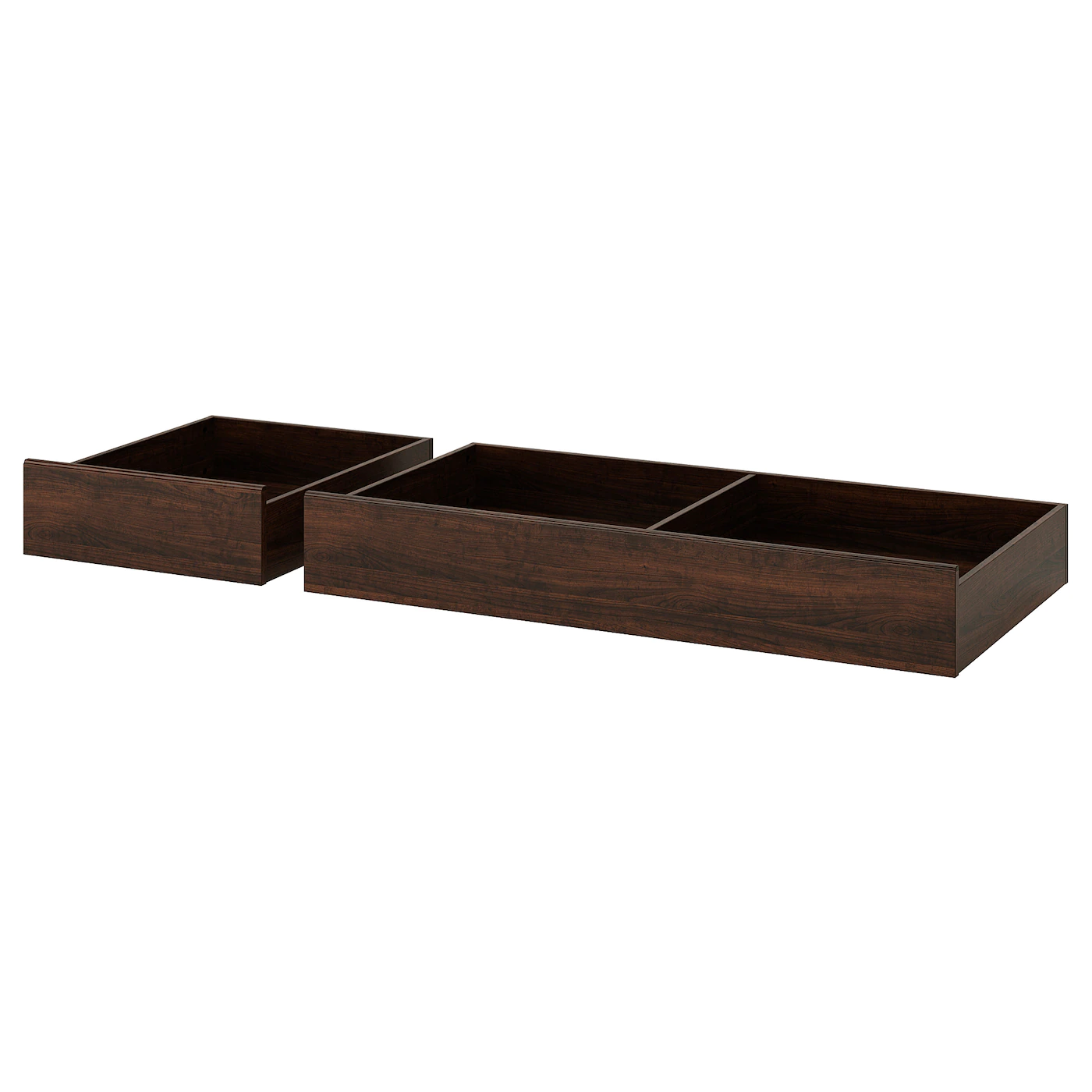 IKEA SONGESAND Underbed Storage Box, Set Of 2 Brown Queen/King
